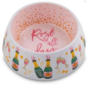 Rose all day pet bowl